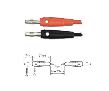 ПрофКиП PTL904-4 измерительные провода 4 мм Male-Male