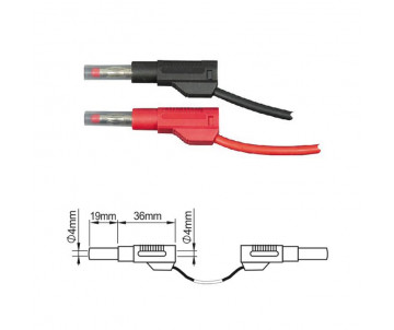 ПрофКиП PTL908-1 измерительные провода 4 мм Male-Male